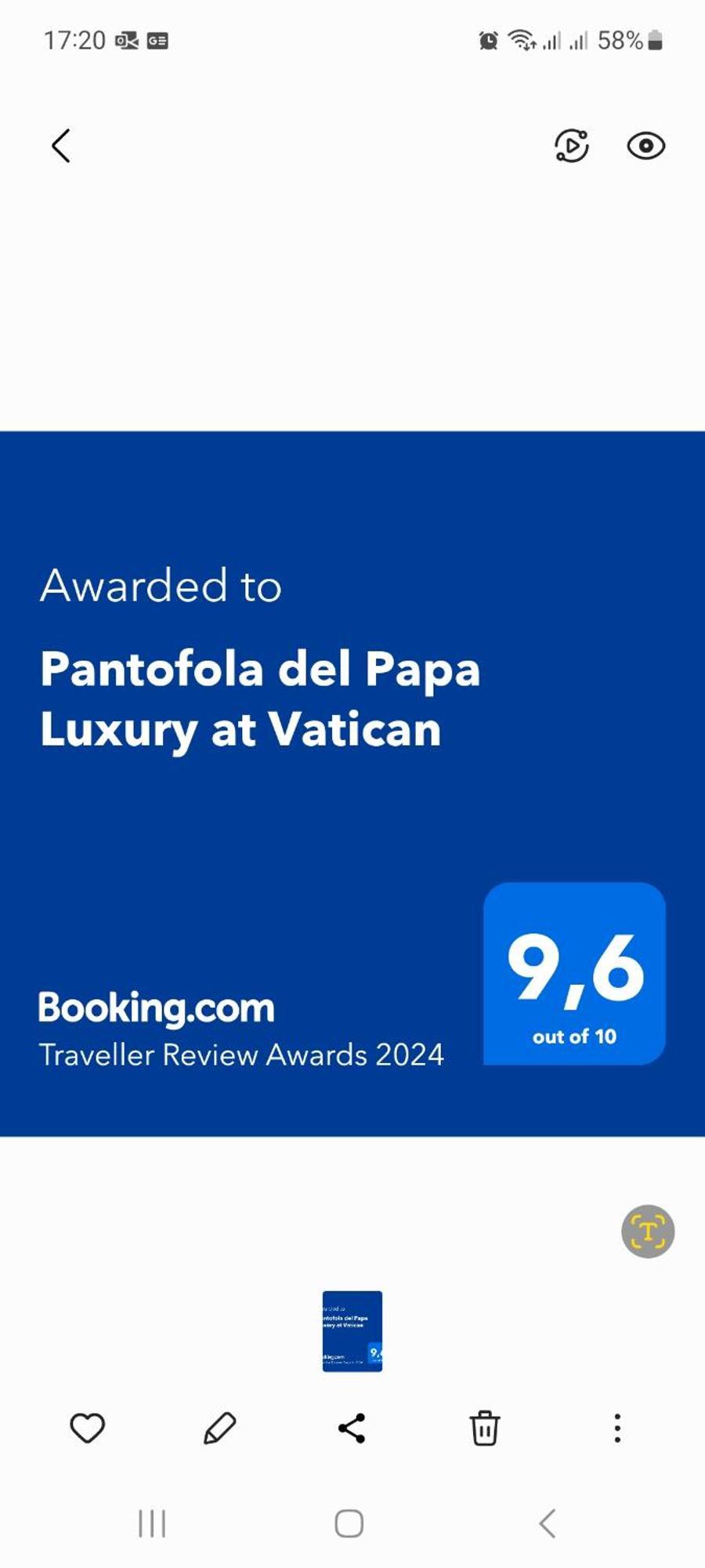ローマPantofola Del Papa Luxury At Vaticanアパートメント エクステリア 写真